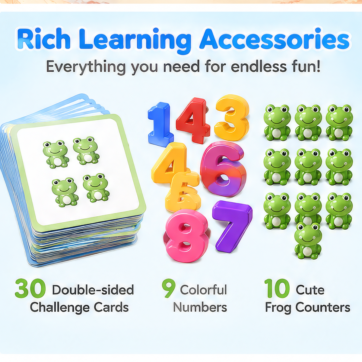 Child using Math Balance educational toy for playful learning