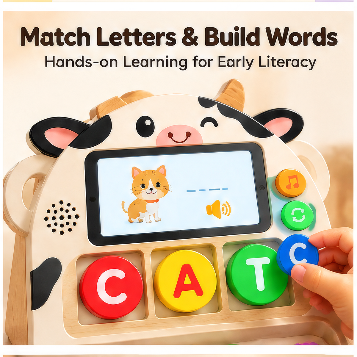 FUNMODO® Interactive Spelling & Phonics Learning Toy