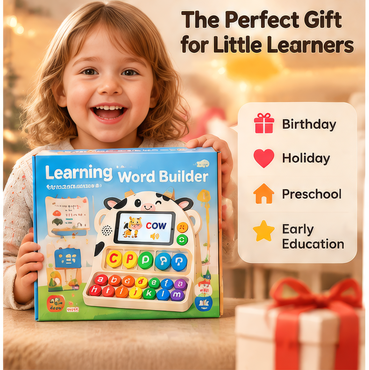 FUNMODO® Interactive Spelling & Phonics Learning Toy